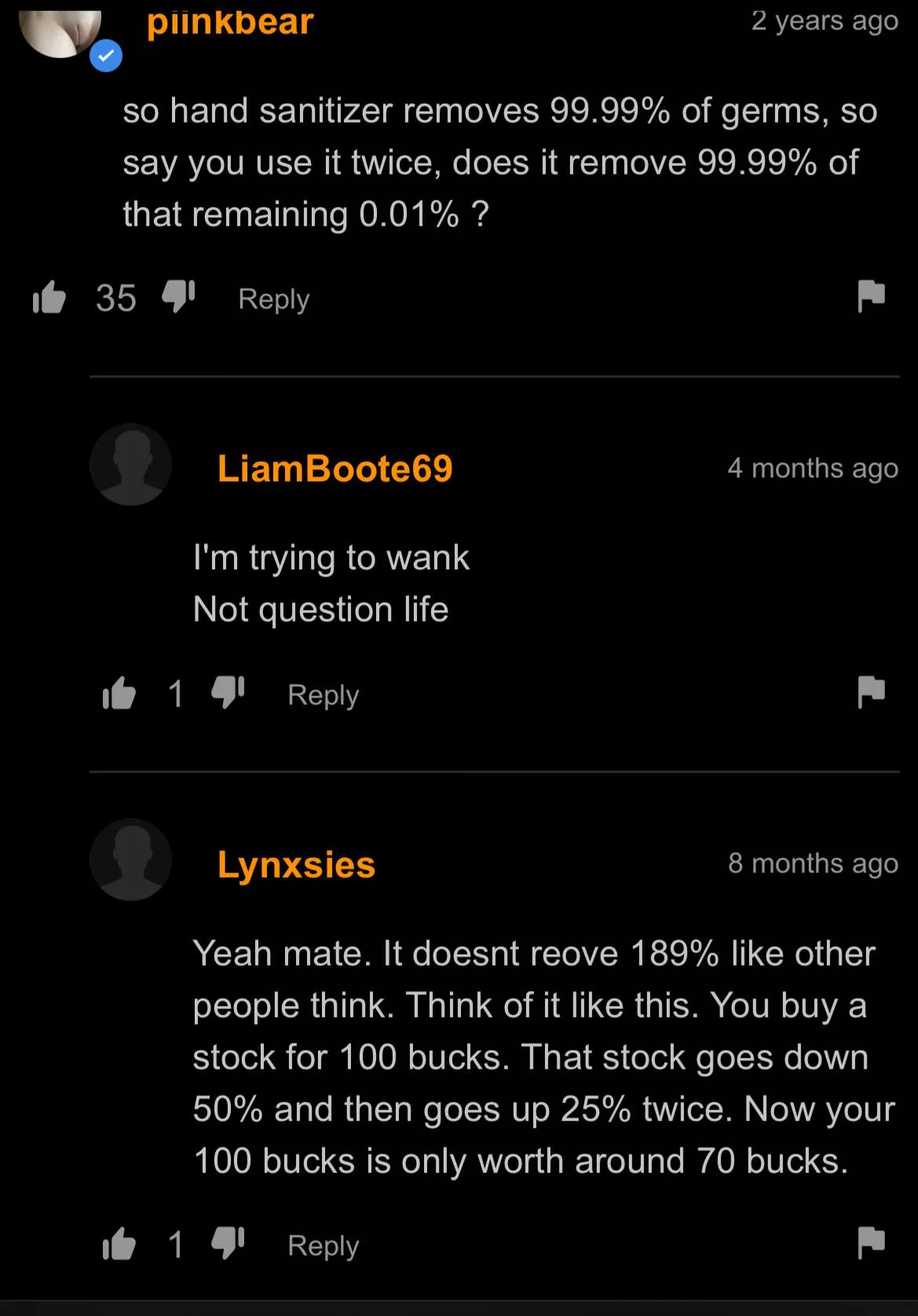 Sanitizer posted by PossesionOfAFireArm