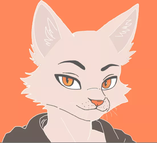 second ever peice of furry art. (second peice of digital art in general art too) i feel really proud of this peice, i made it for my close freind who is new to the community, i used krita this time (so atleast not paint 3d like my first peice) although i by Marchie007