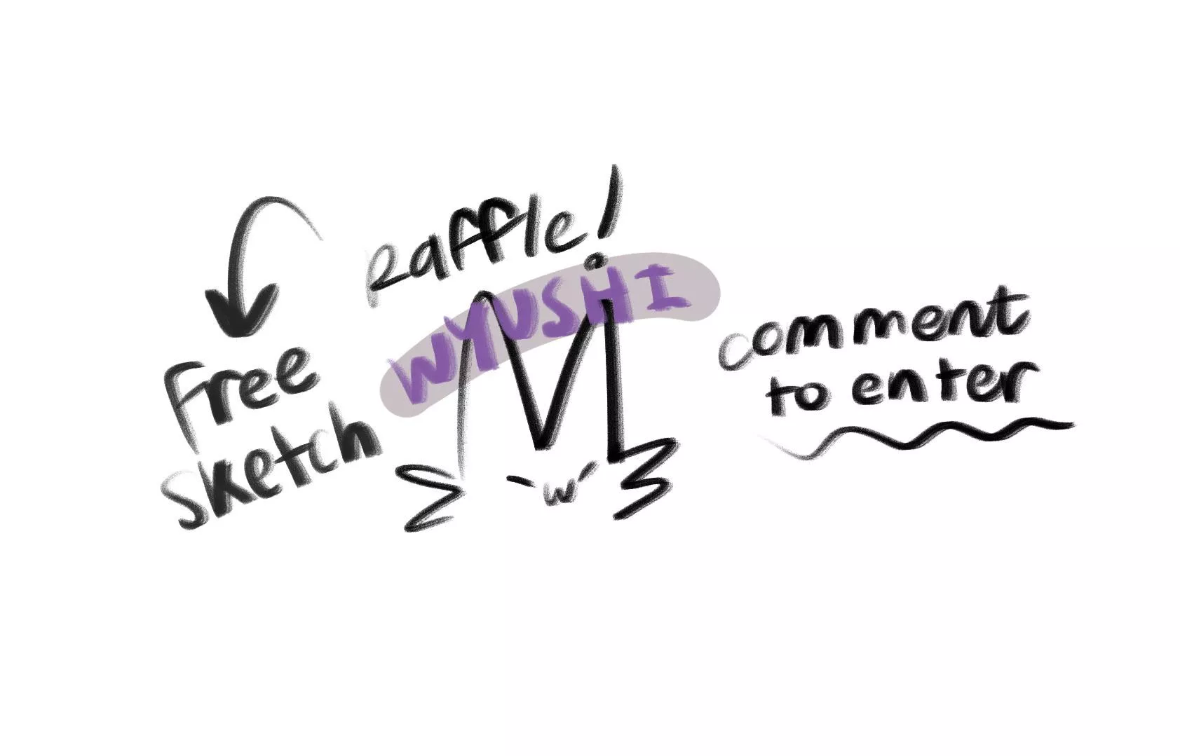 smol raffffffle (by me) posted by wyushi