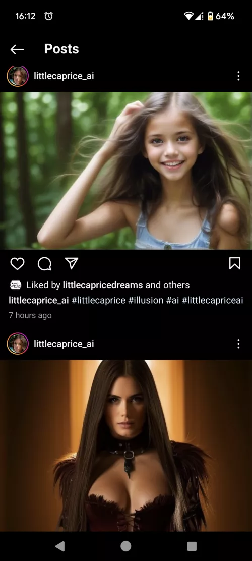 Sooo what's your opinion on her new AI art influencer page.... Official Caprice 😐 by padyirishman