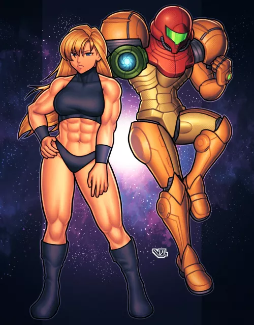 Super Metroid Samus [@_99VJ] by TheTMoneyMan
