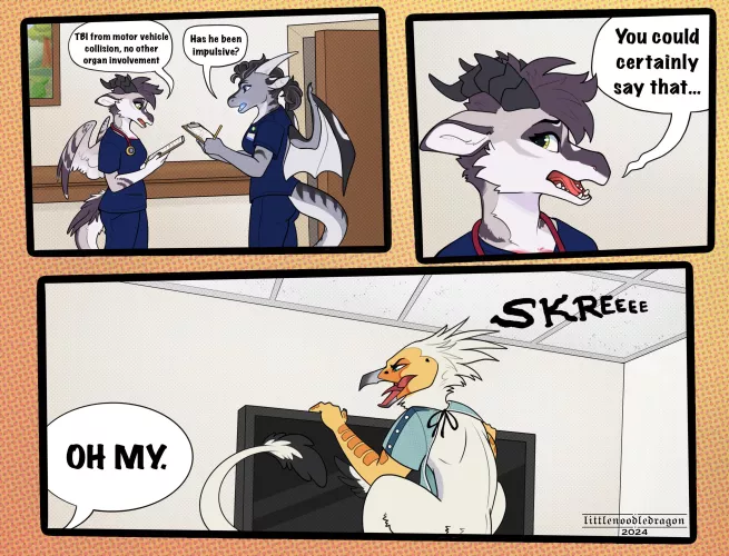 Taking refs for future comic/ scenes! by littlenoodledragon