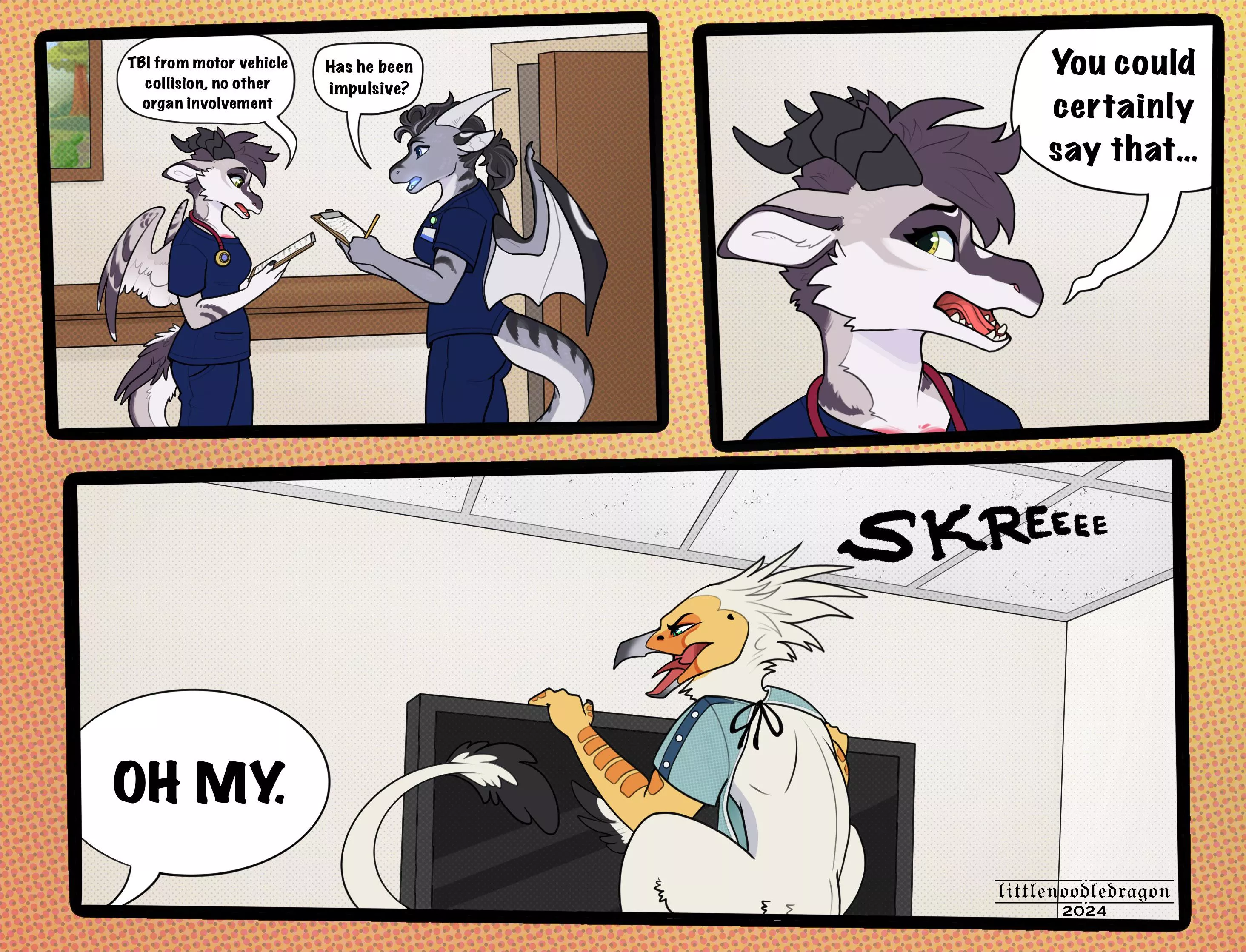 Taking refs for future comic/ scenes! posted by littlenoodledragon