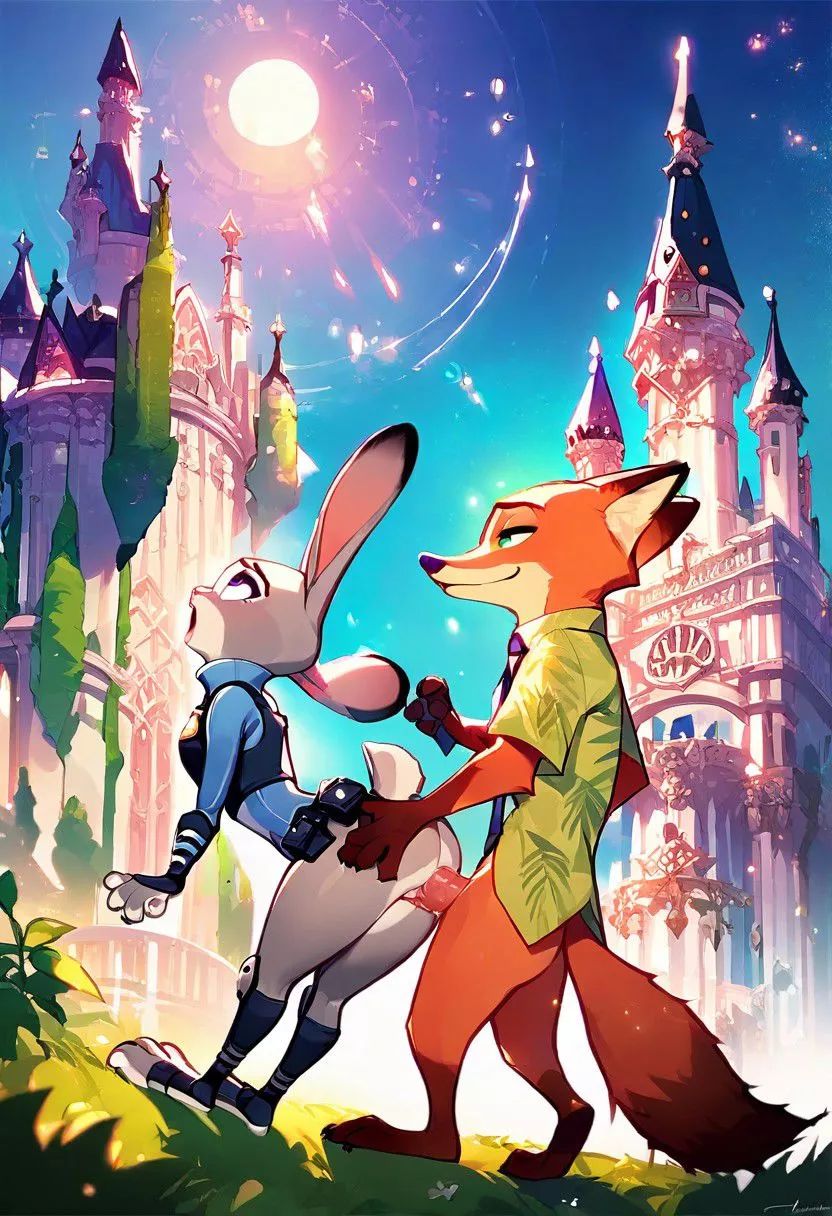 The most magical place on earth (Art by TheAIRevolution on Deviantart) posted by wheelyboi2000