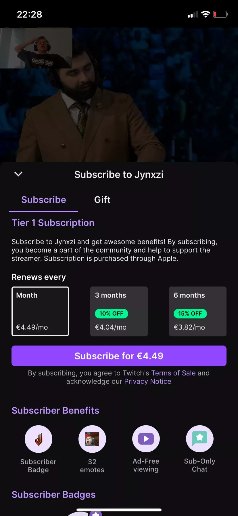 Twitch prime not working posted by Big_Ice1027