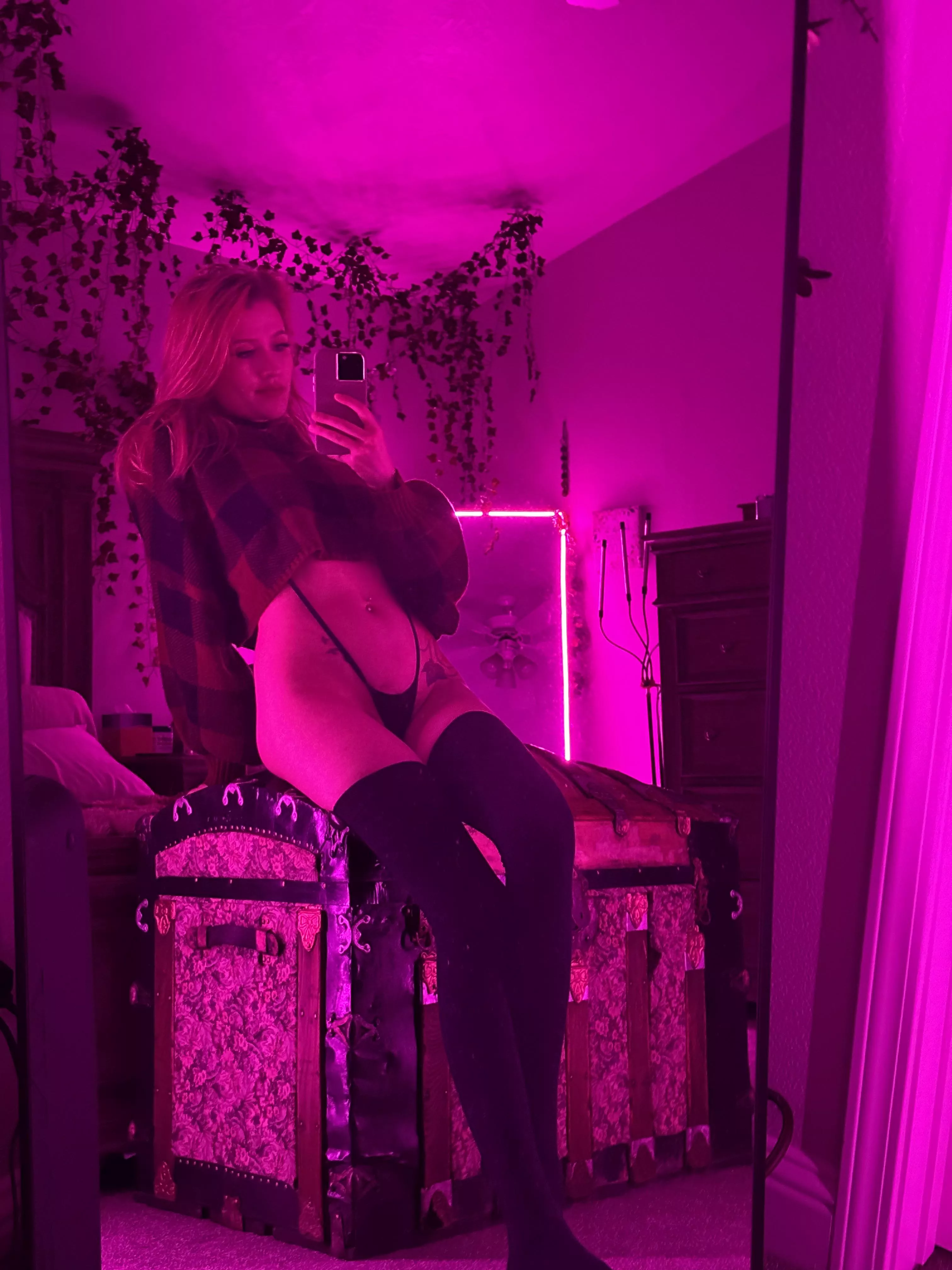 When did you start liking thigh highs?  posted by prettyhoney888