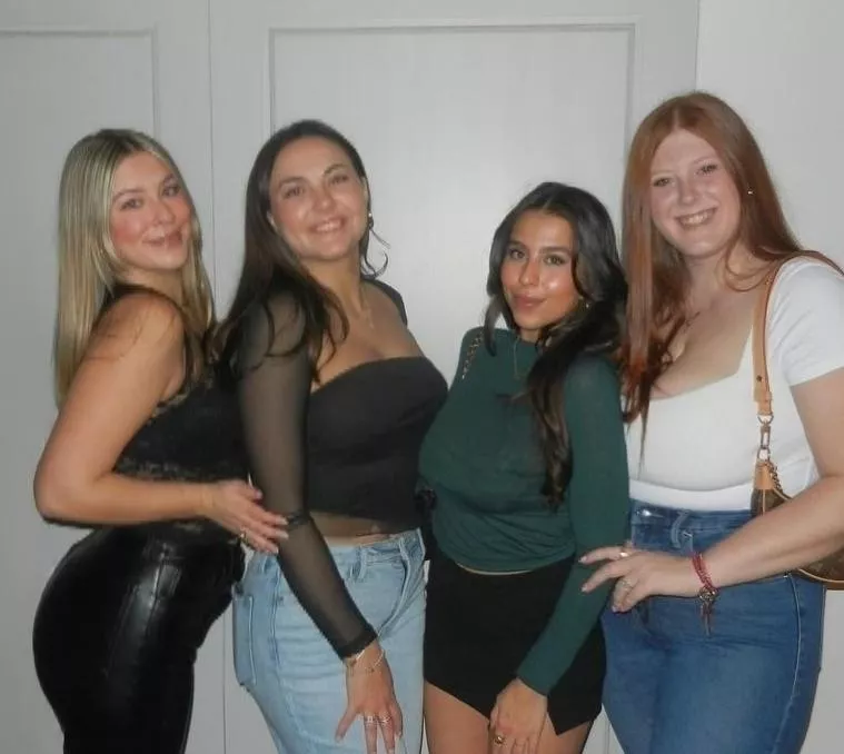 4 Busty Friends posted by Yourpervfriend