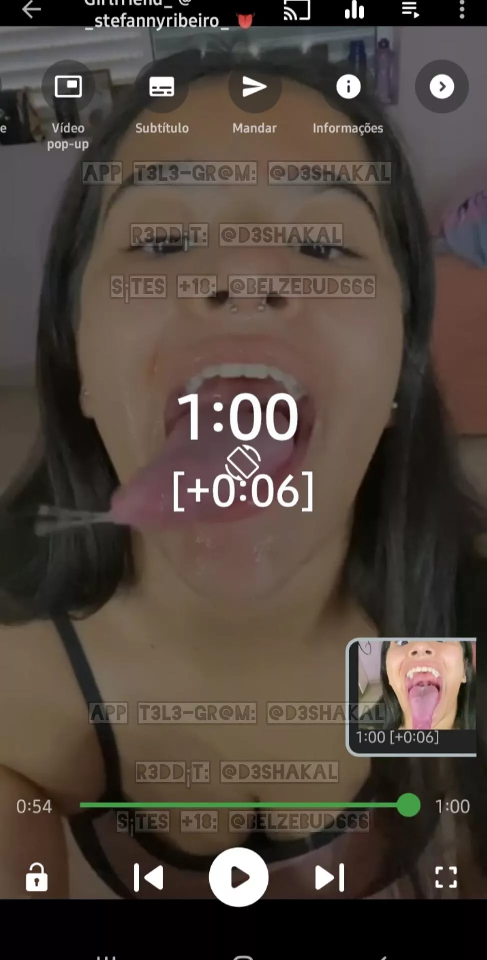 Big Tongue Spitting posted by d3shakal