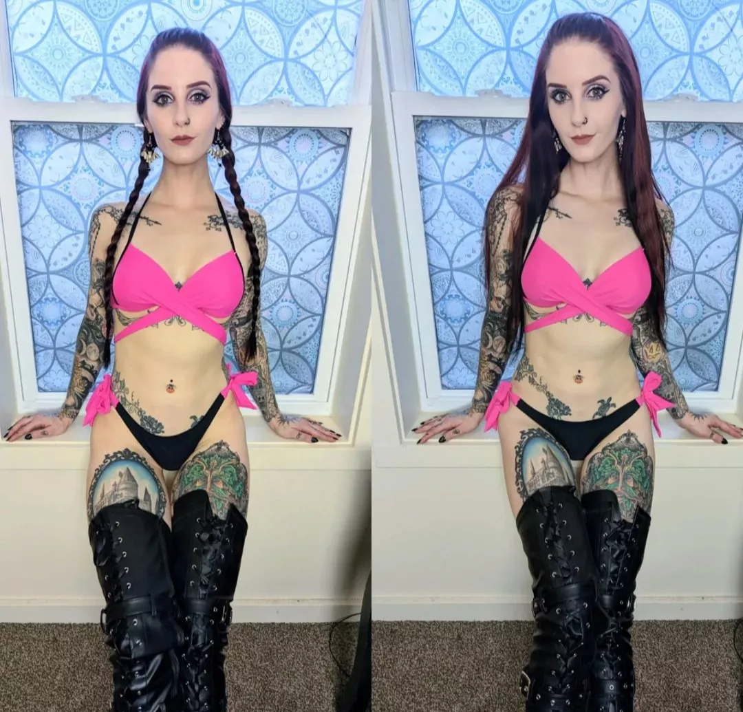 Braids of no braids? Is either look boner material?  posted by mistress_minerva__