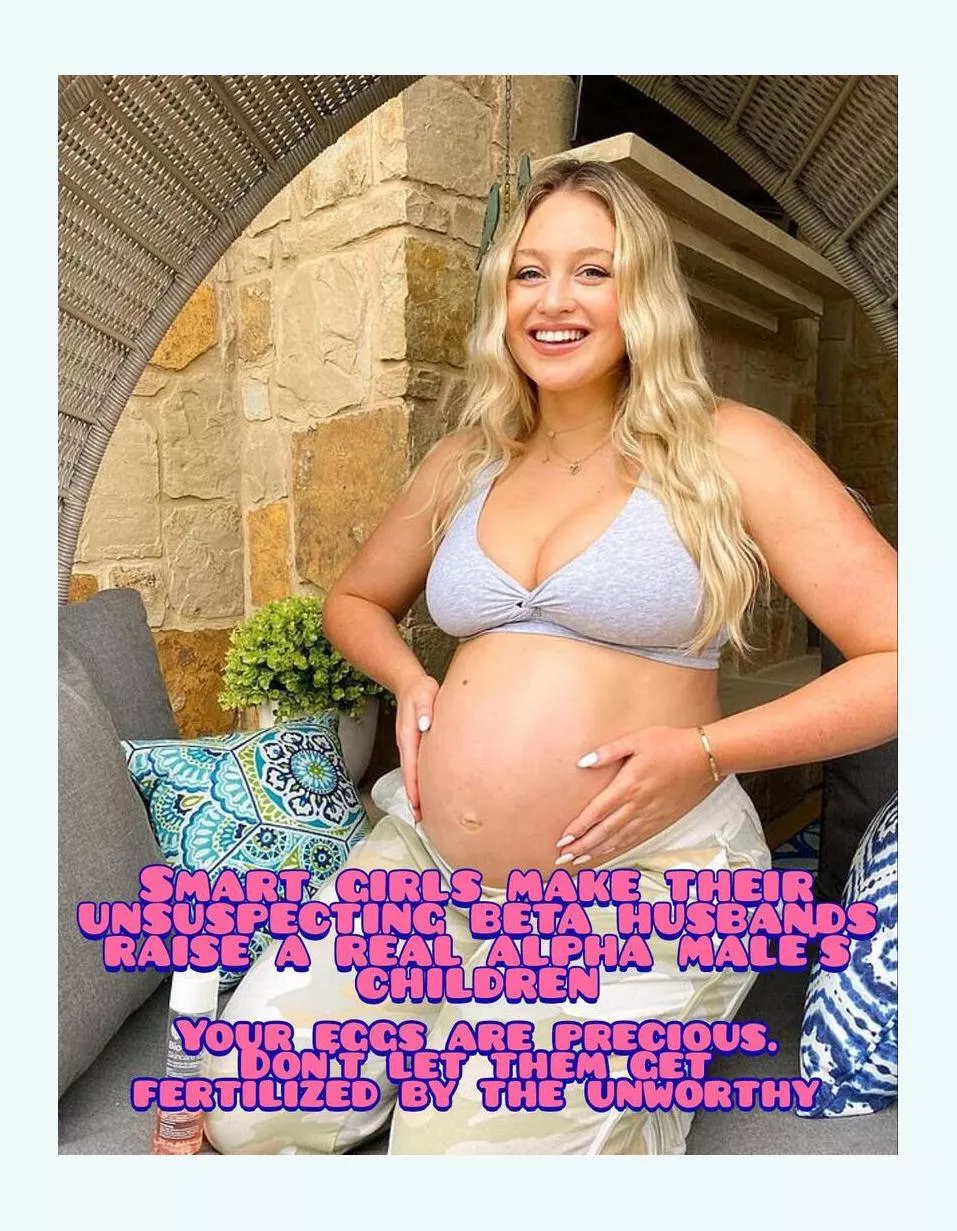 Don't let traditional morality stop you from doing what your body knows is natural and right. Instead of propagating weakness, give your ofrspring the best chance they deserve. posted by JennaAlexander530