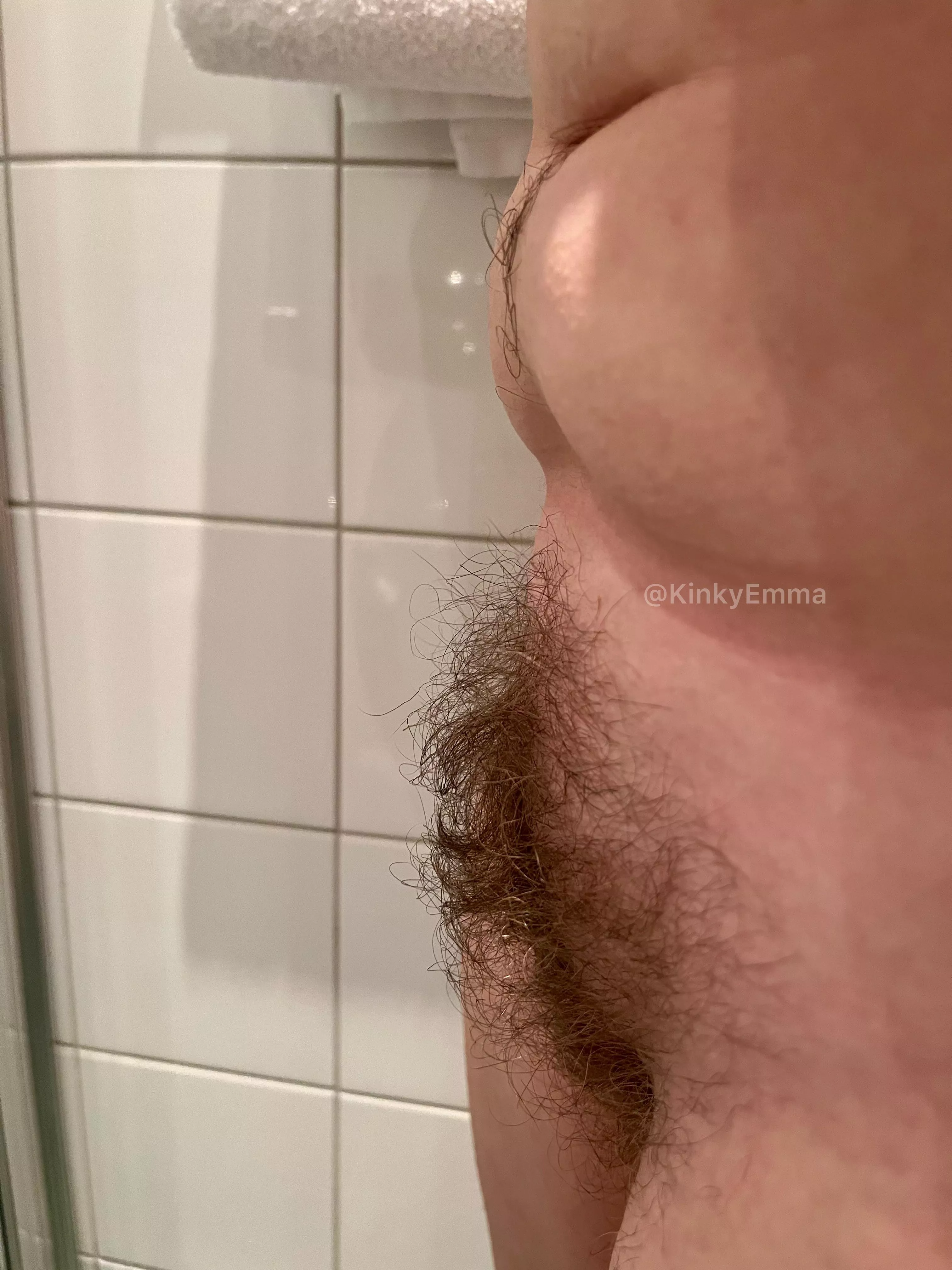 Follow my happy trail down to my big bush  posted by Kinkyemma00