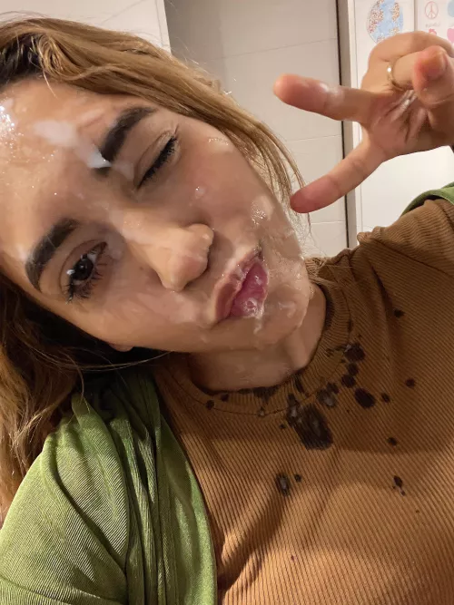 I asked my neighbor for some milk, but I think he didn't quite get what I meant 🙈 by ArtemisCarmona