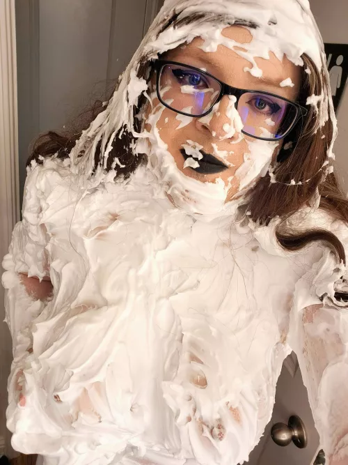 I love being covered in cream 😍🤍 by RebelValkyrie91