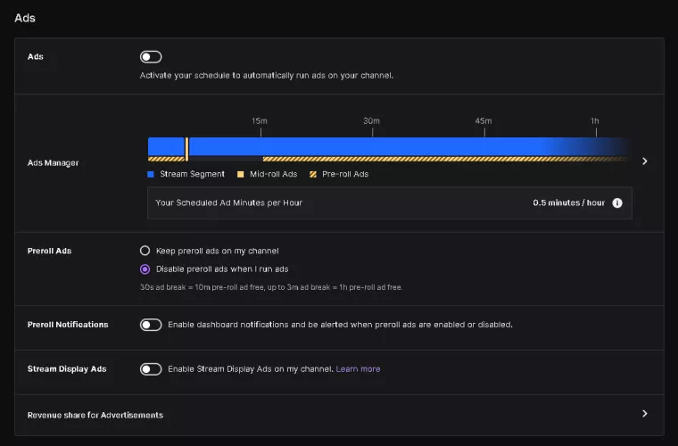 I turned all ads off to help keep viewers engaged. Am I making a mistake? by matthewtcrossttv