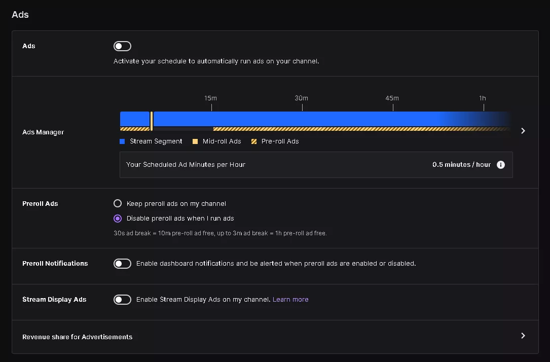 I turned all ads off to help keep viewers engaged. Am I making a mistake? posted by matthewtcrossttv