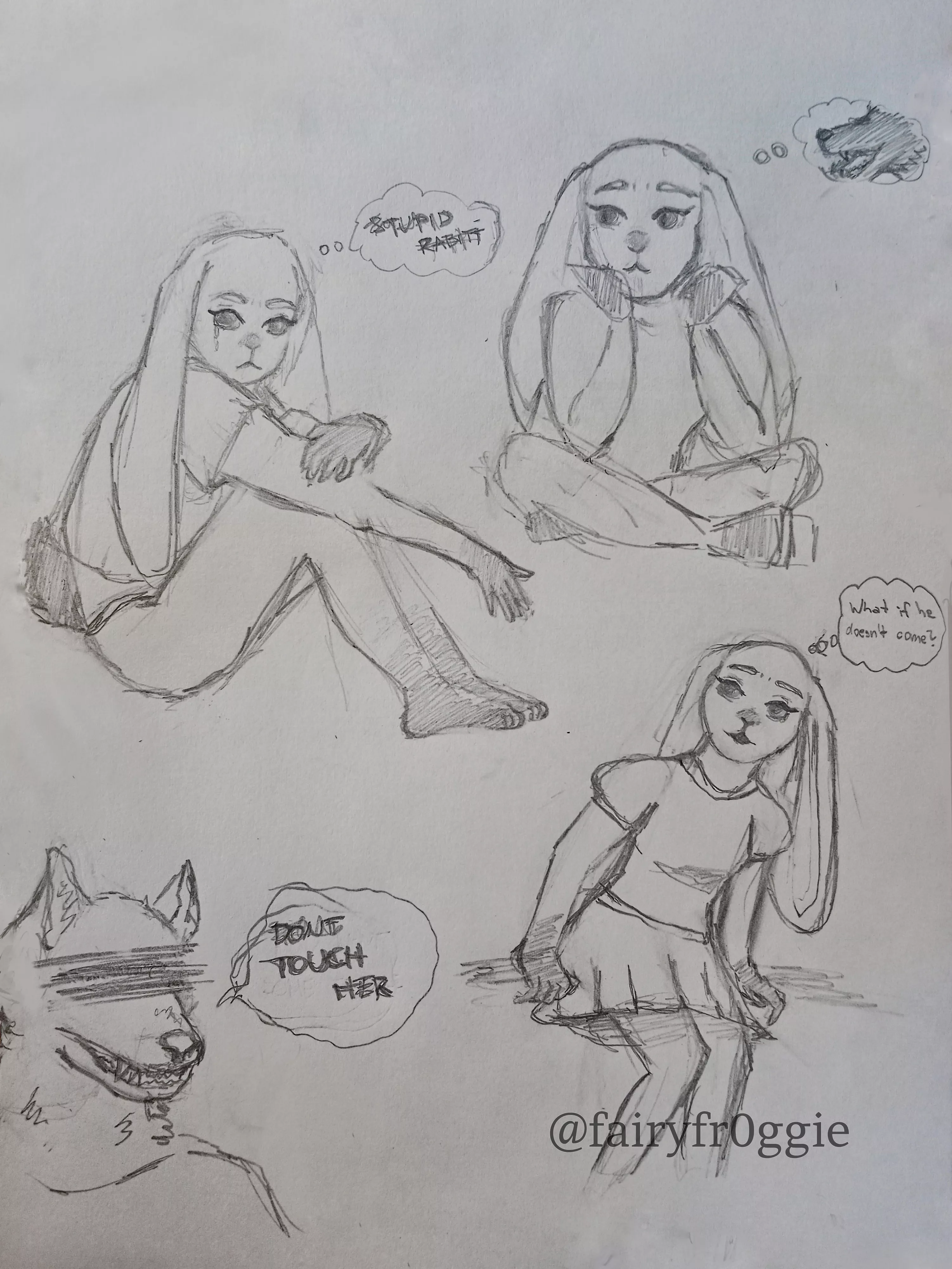 Just some doodles.. /by me, fairyfr0ggie posted by fairyfr0ggie