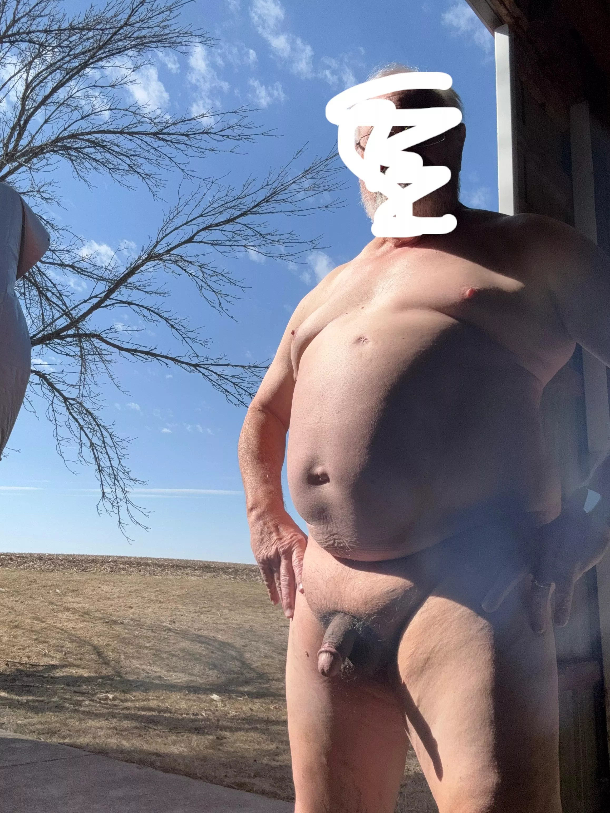 Making the most of the sun before winter returns.. posted by Curious-Yogurt-4334