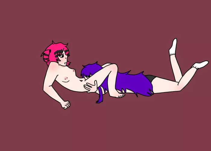 my emo natsuki getting head by clownrotting