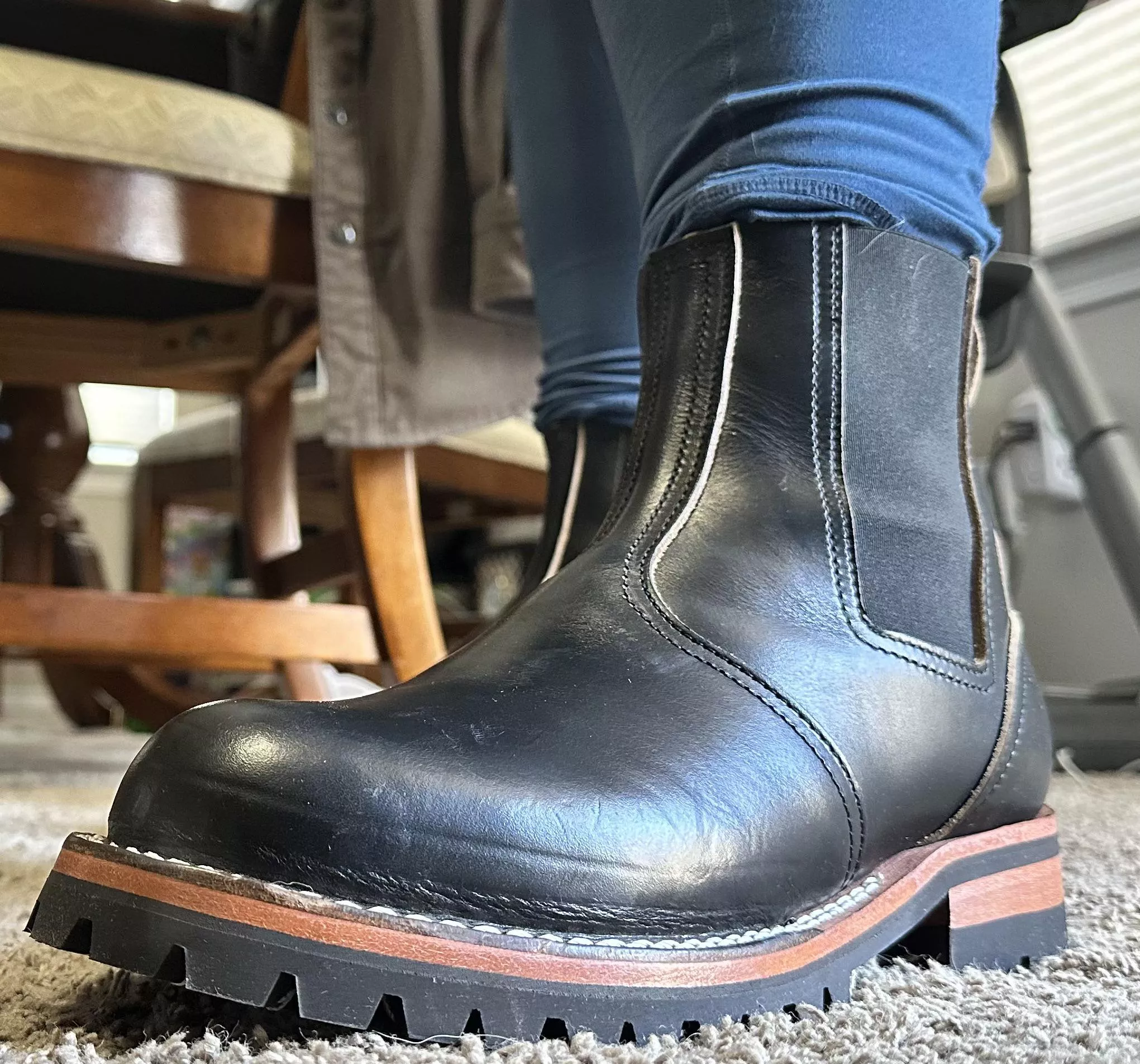 Permanent mark on my Chelsea’s black CXL? posted by According-Sort-2170