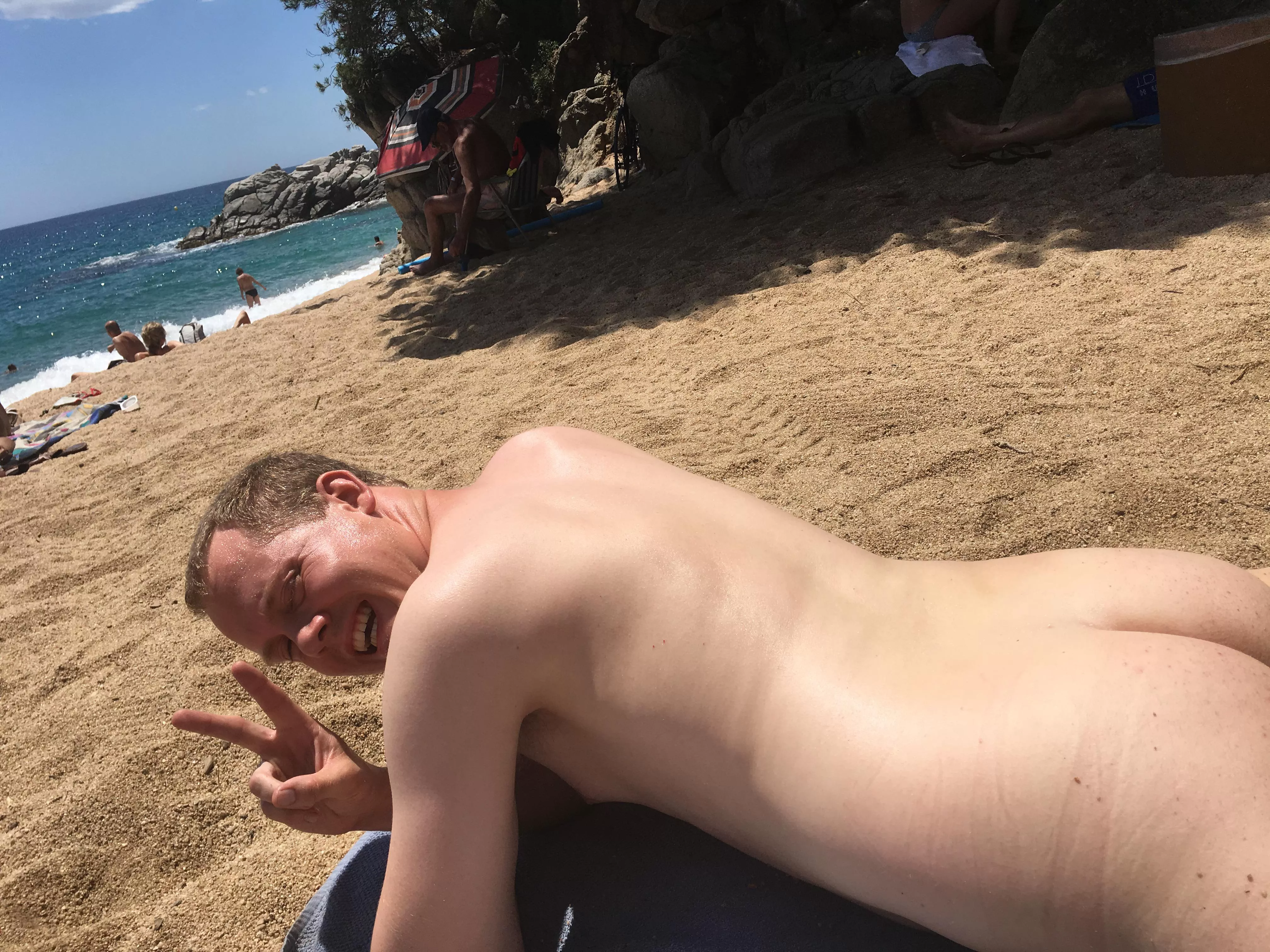 Playa Cala Sa Boadella in Spain. Want to go back :) posted by RoughIndication7696