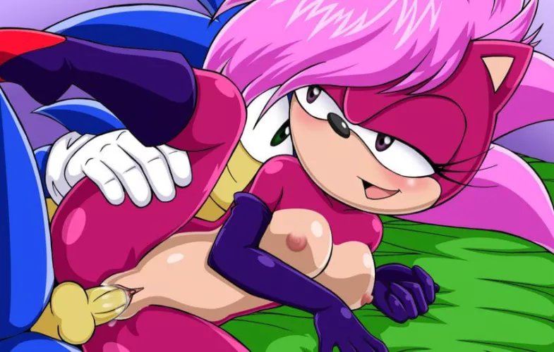 Sonic x Sonia (Artist Unknown) by Sandy_CheeksNsfw