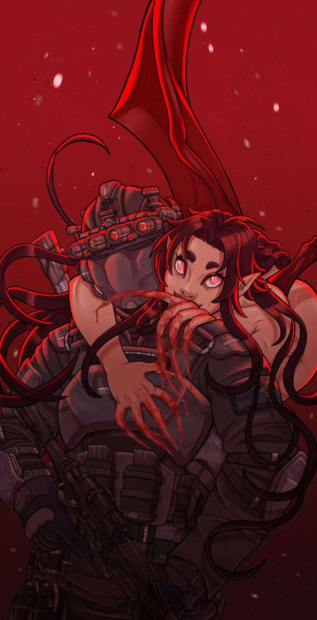 Succubus and robot - Scoutsart posted by salome7