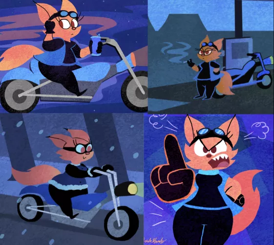 Thoughts on this biker cat? by jackchickengravy