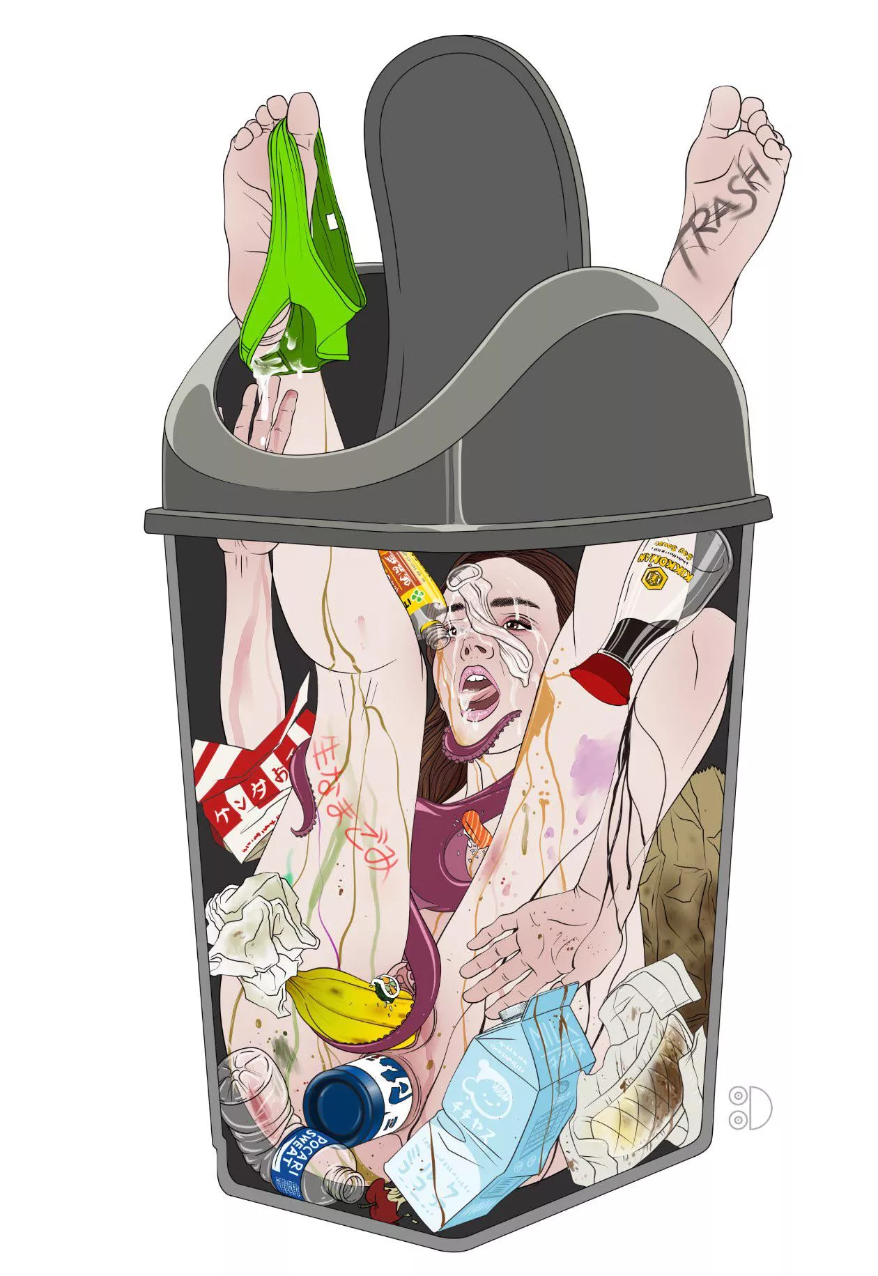 Thrown Away With The Trash! posted by TheStirlingBerry