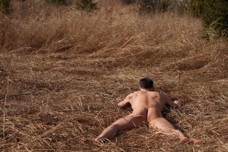 Took some time to roll in the hay with Mother Nature today  by gateway2nirvana_1