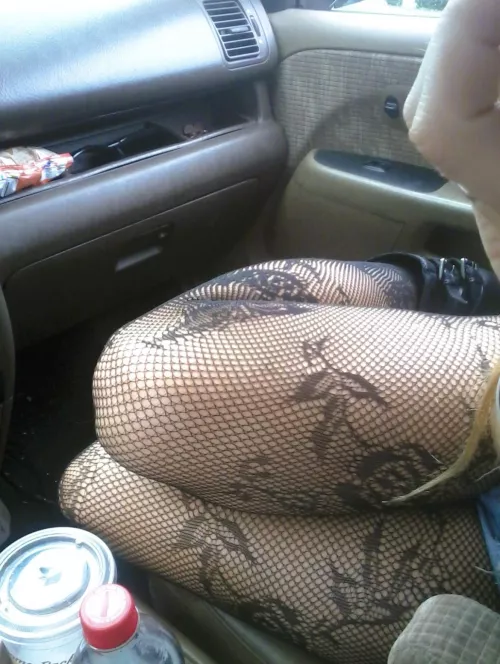 Want me to take off my combat boots and rip holes in the soles of my fishnets? 🖤 by sissycaseyxx