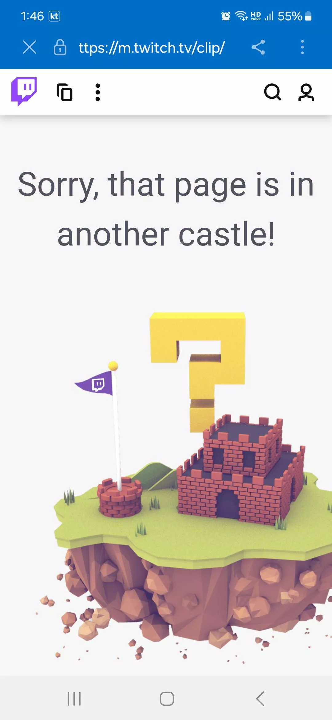 Why does this pop up EVERY time I try to watch a clip posted to reddit?  posted by irishfro