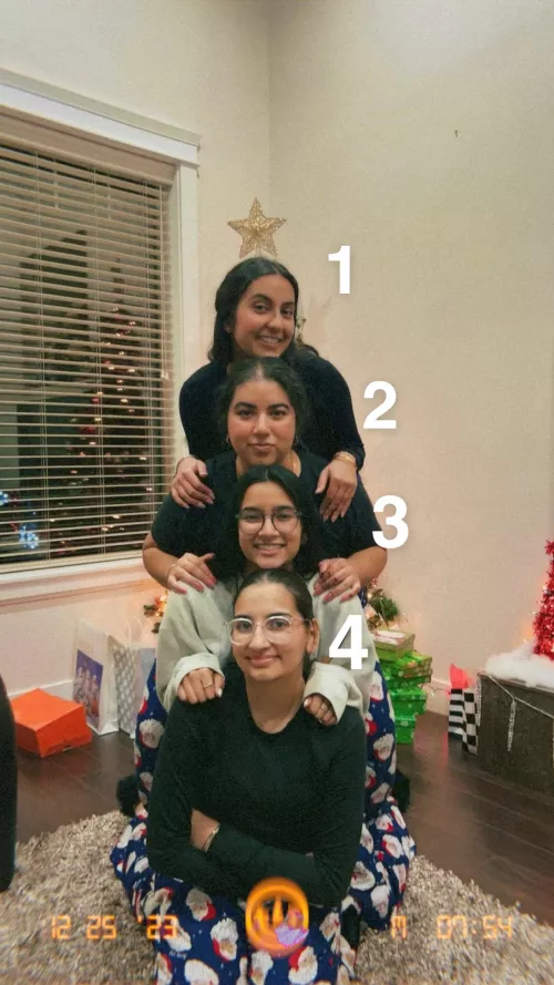 You wake up on Christmas morning, whose face is getting destroyed and a white Christmas at the end? [4] by TypicalTourist3843