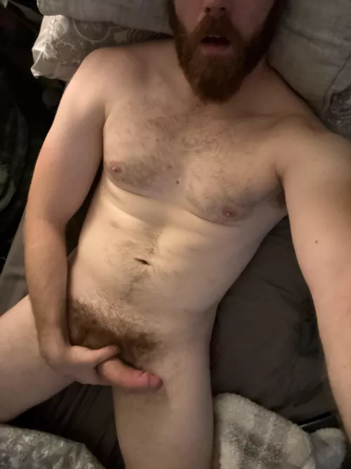 30yo 6’5” bi married man needs someone to push my legs up and slide in my virgin ass as my wife watches  by UsualTumbleweed5574