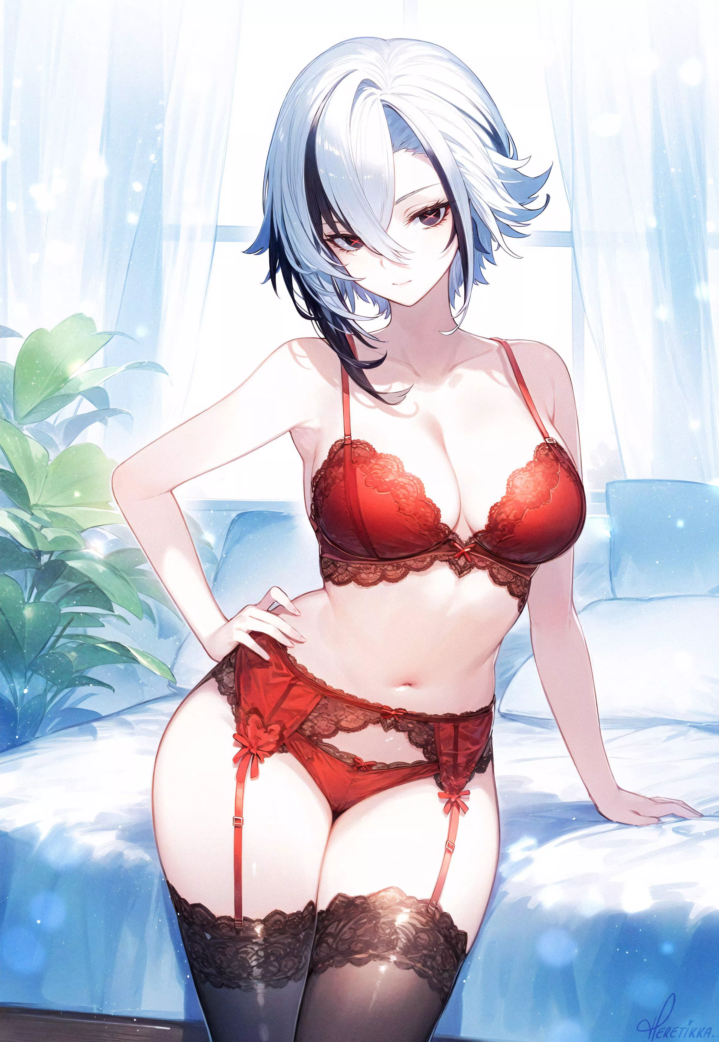 Arlecchino in red posted by konosubak