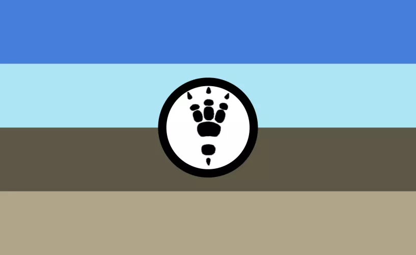 As the vexillologist I am I'm obligated to make to furry flag because the current one sucks by LYRNXWasSomeHowTaken