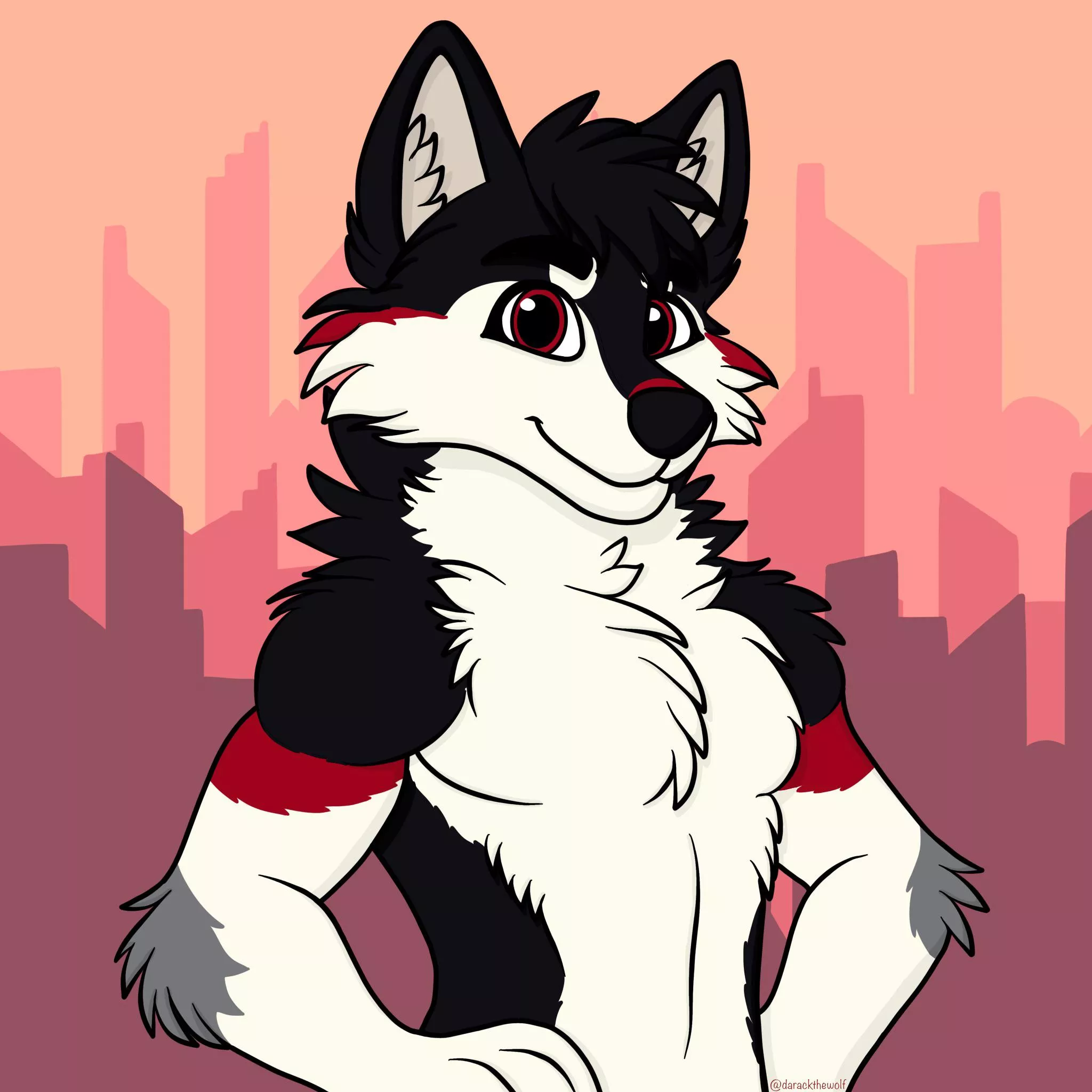 Blade the wolf posted by KatFurry4