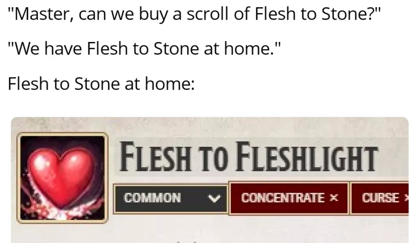 Crit fail the save and it's permanent posted by ardisfoxx