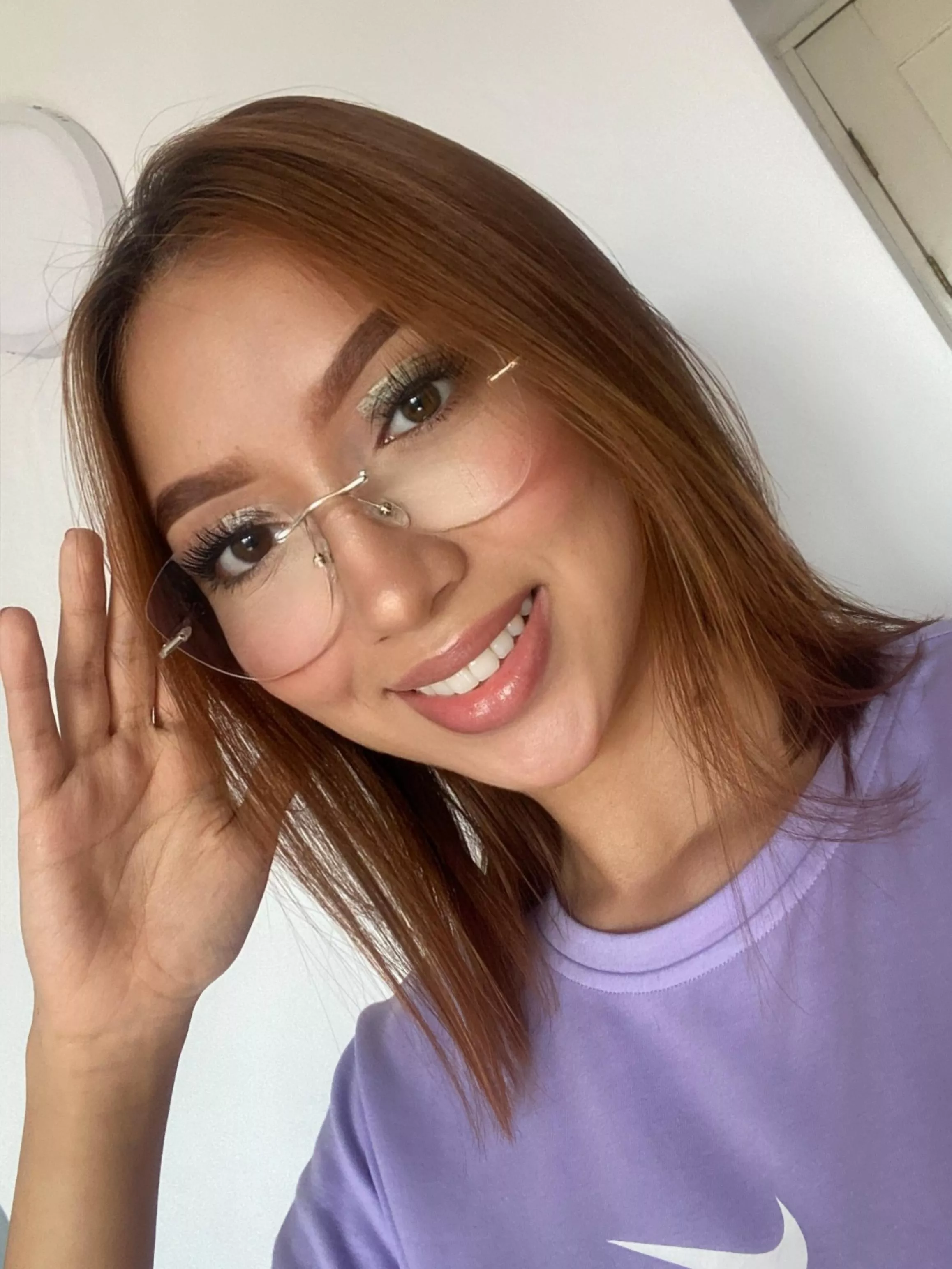Cute in glasses posted by xoLuciaaxo