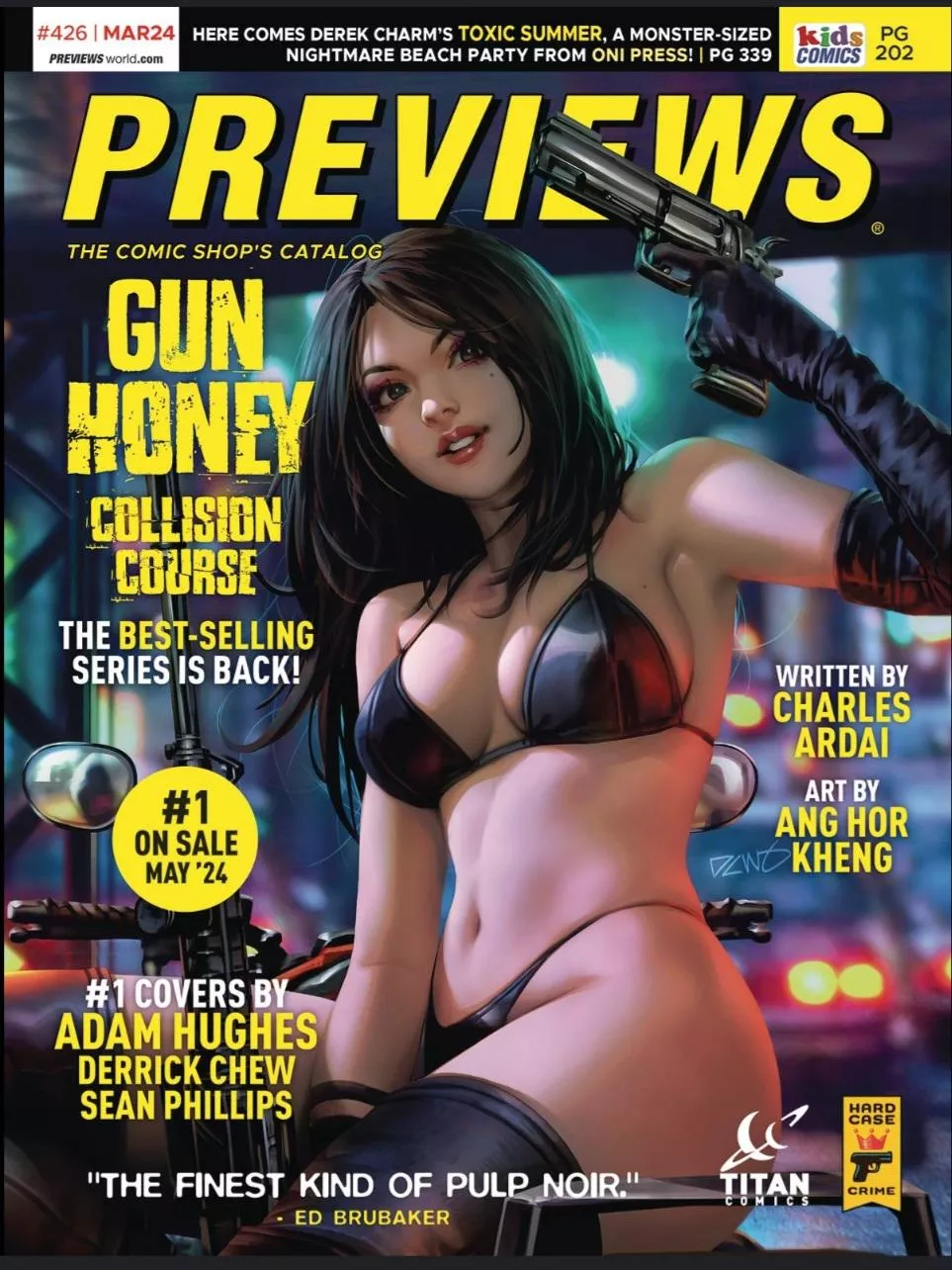 Damn. Even Previews brings the plot! [Previews 426]  posted by Thayerphotos