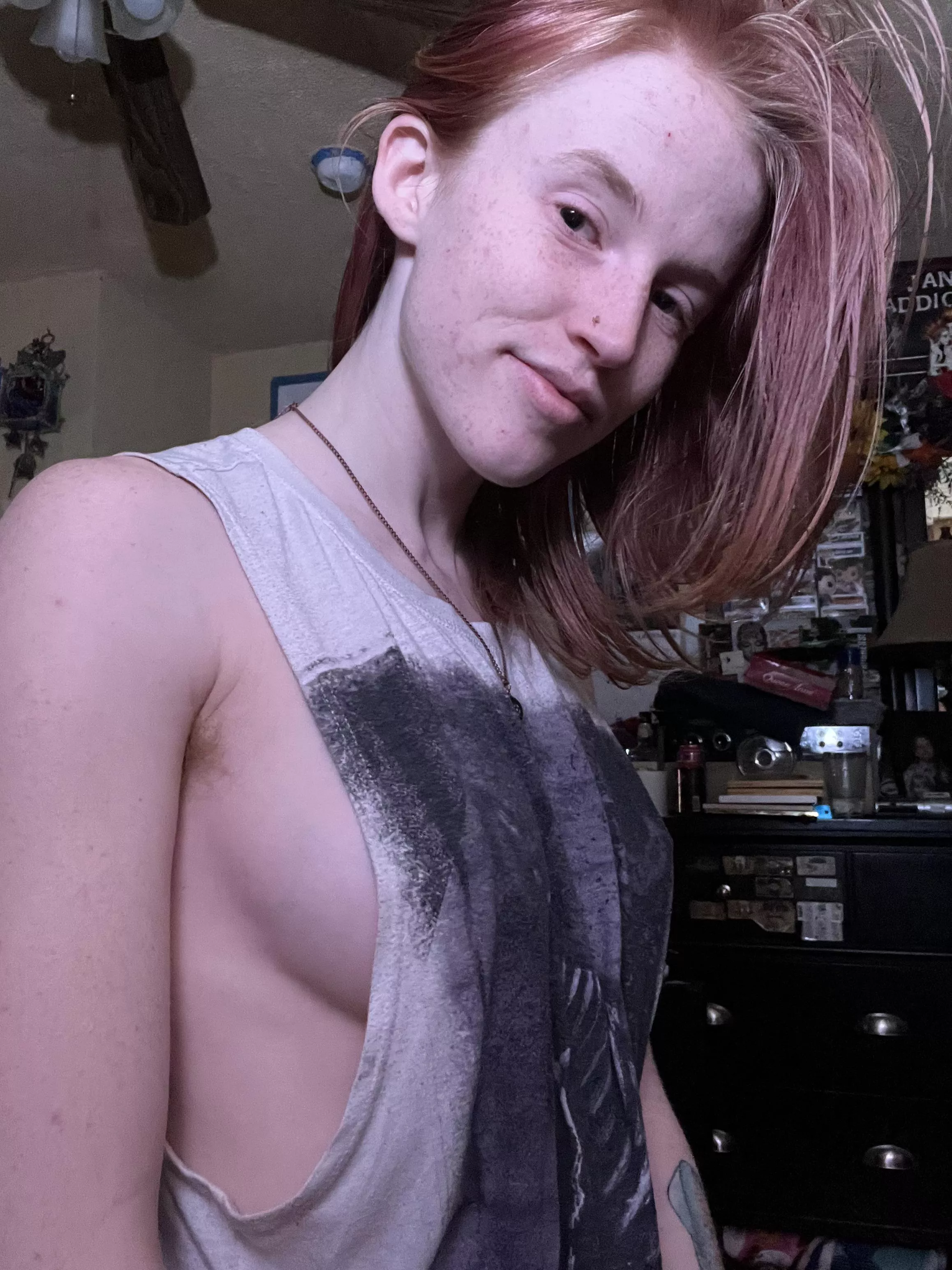 do you think this shirt shows too much? posted by PaytenPeachy