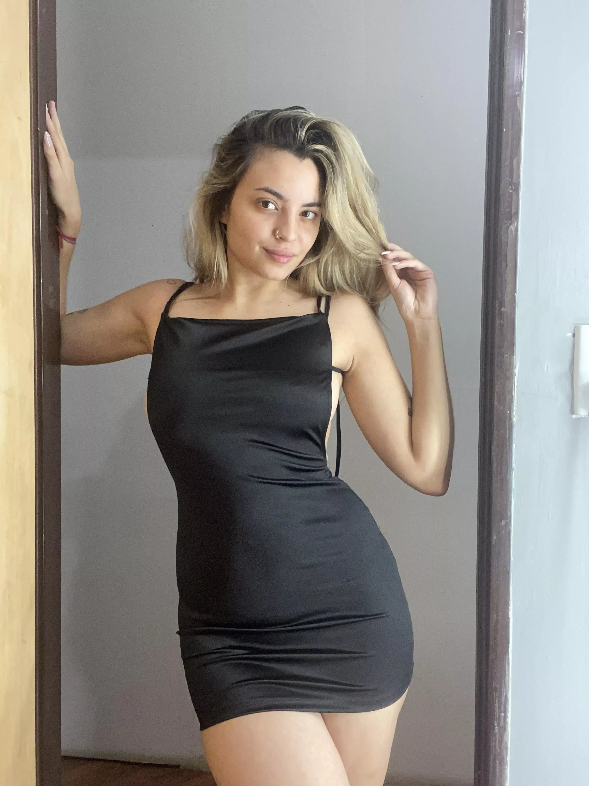 Does my black dress is too simple? posted by markmar3435