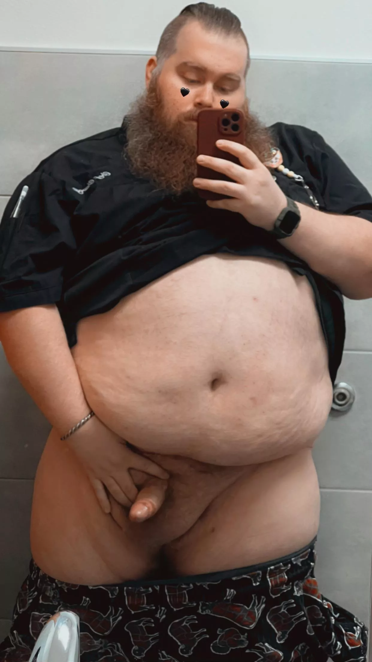 Feeling extra thick all over at work  posted by Beardedcook91