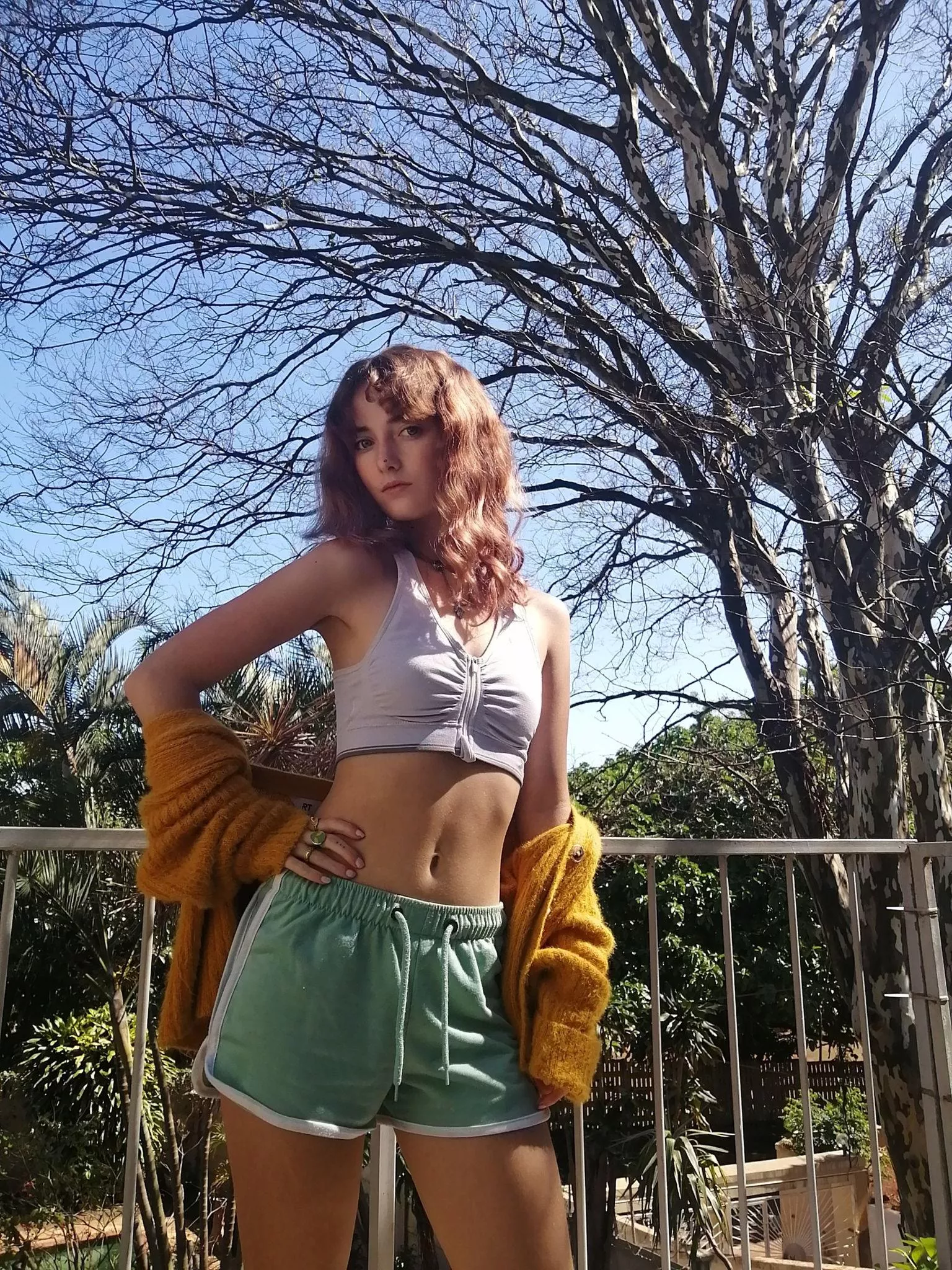 feeling fun and flirty in my yellow sweater today F18 posted by kissesglitter