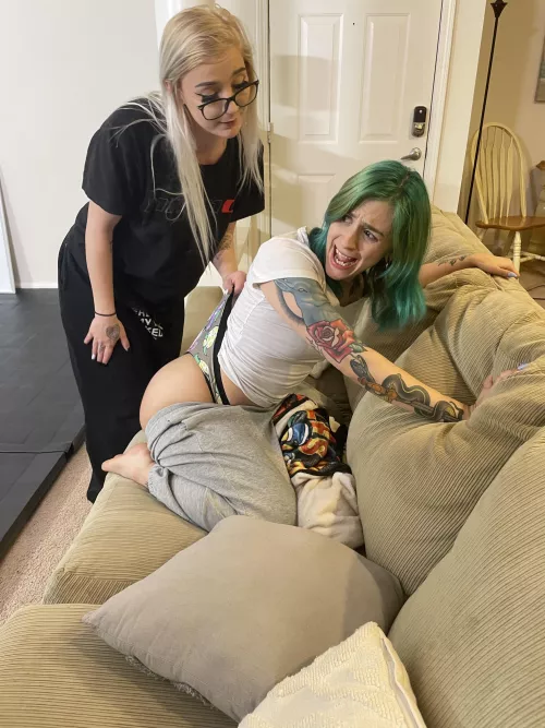 Friend Wedgies by seductivestudios