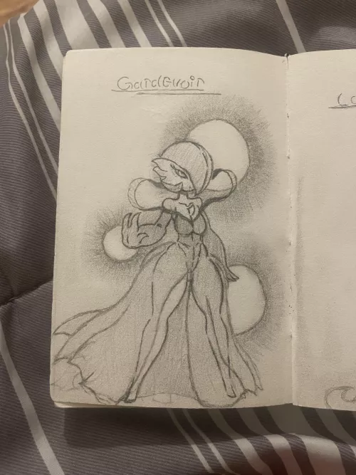 Gardevoir who’s one of my personal favorite designs I made. by EarSouthern9850