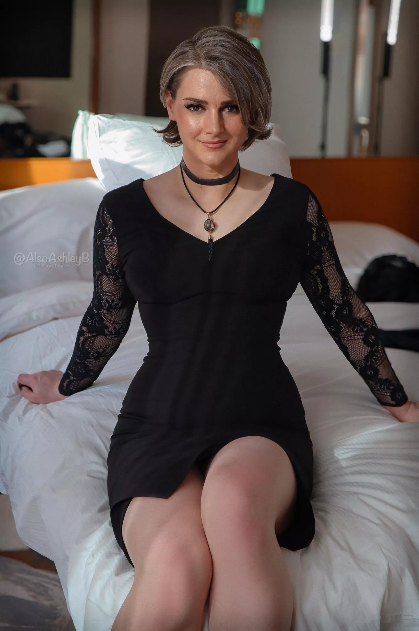 Got a new dress... Now help me out of it 🖤 posted by AlsoAshley