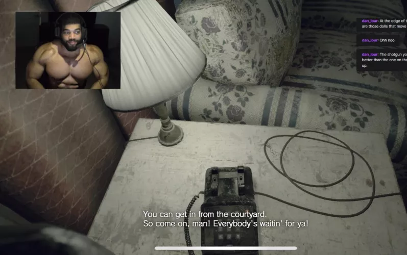 Had so much fun streaming RE7 tonight! by Twio