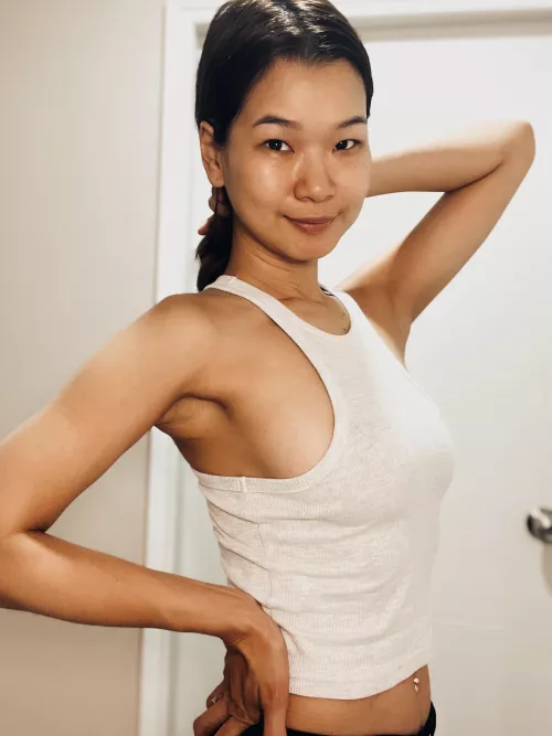 How do I look in white top (F 25) by Tickypose