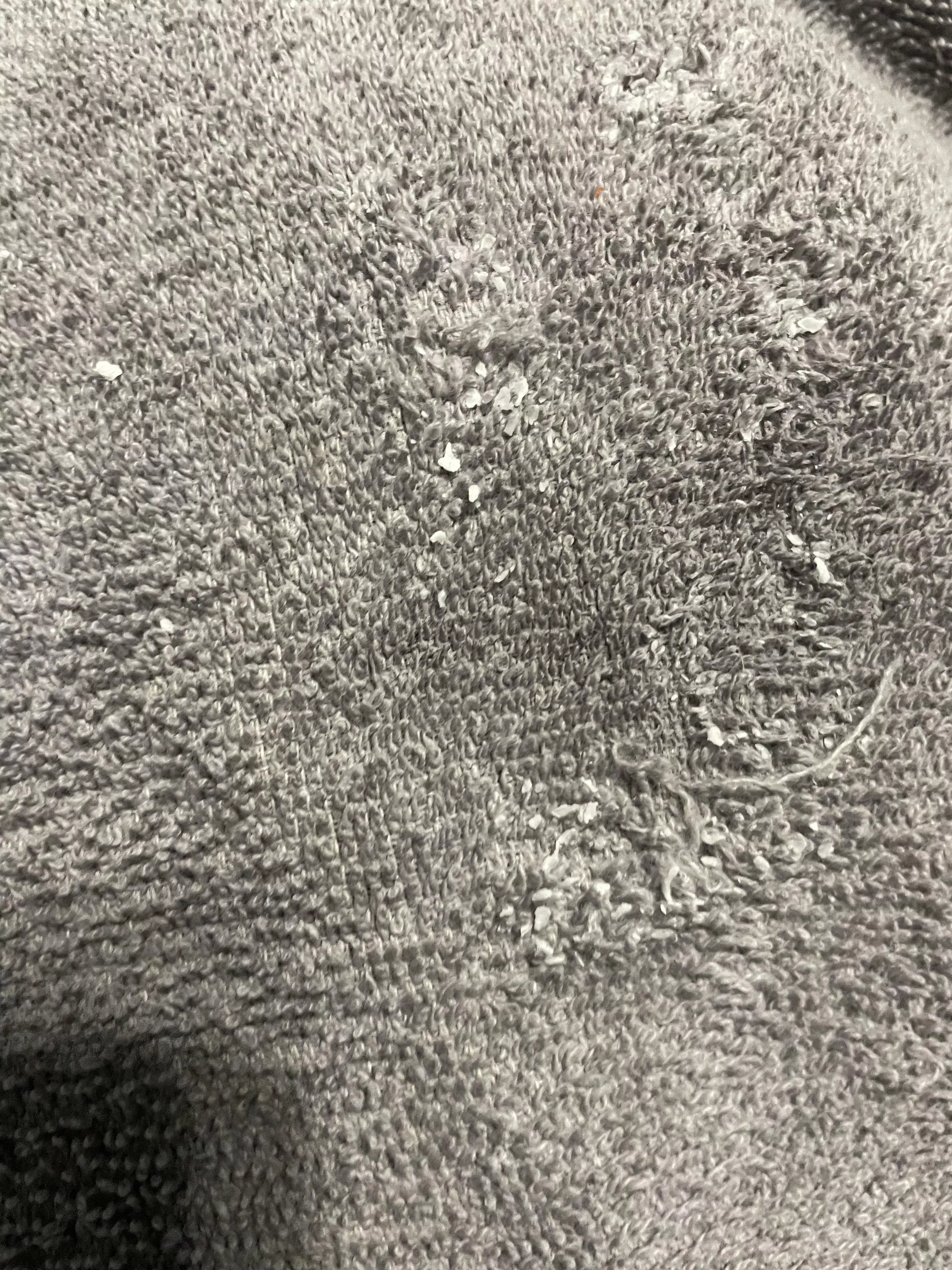 I got nut on my towel help please. posted by Entire-Charity995