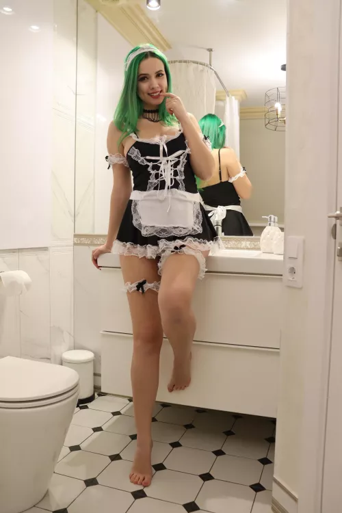 I really love cleaning by CharmingMistress